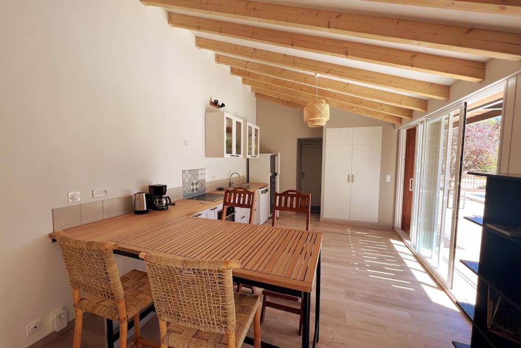 Apartamento Petit Terme - Piscine - Clim - Parking Les Angles  Exterior foto